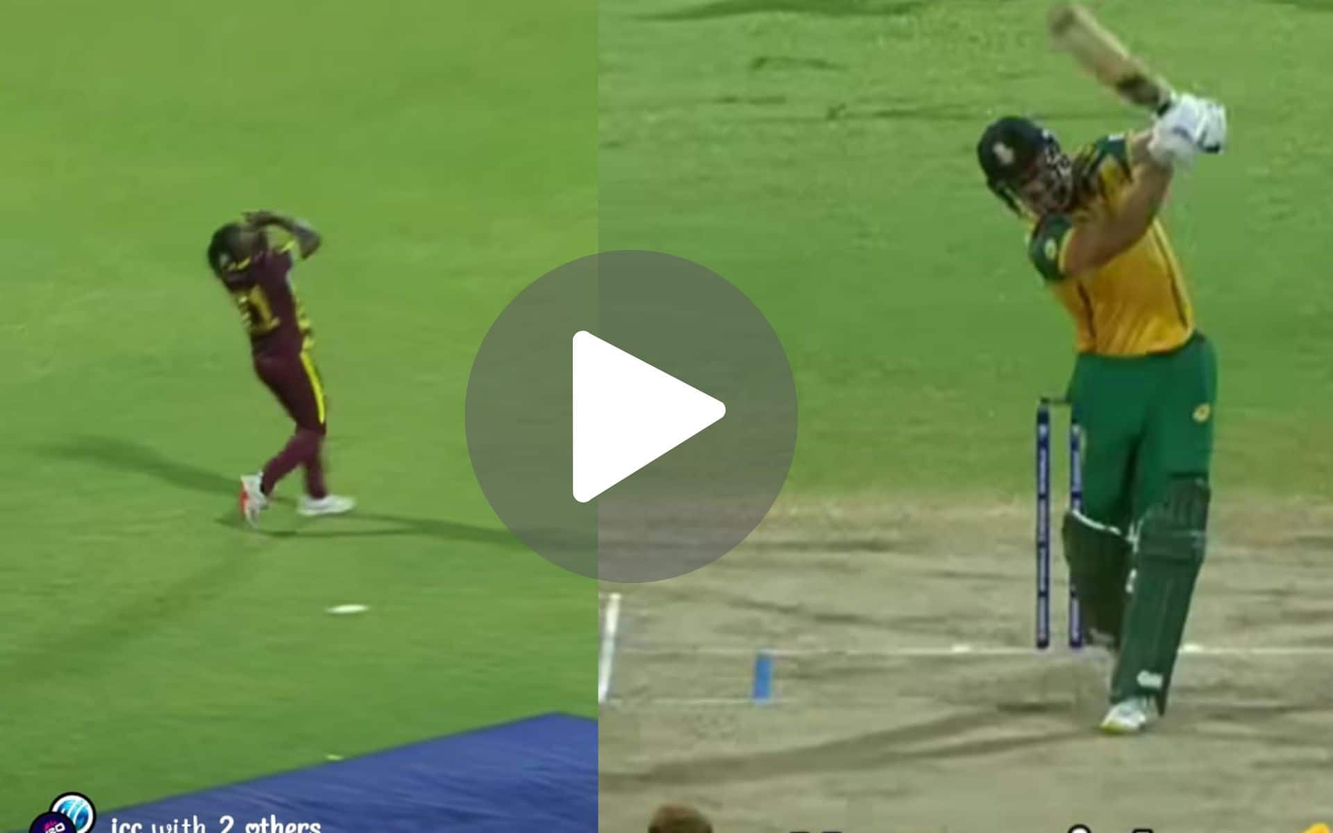 [Watch] Aiden Markram Lets South Africa Down As Joseph Gets Crucial Wicket For WI